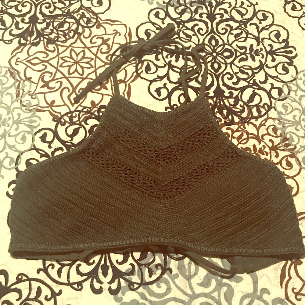 Crochet knit Bikini top